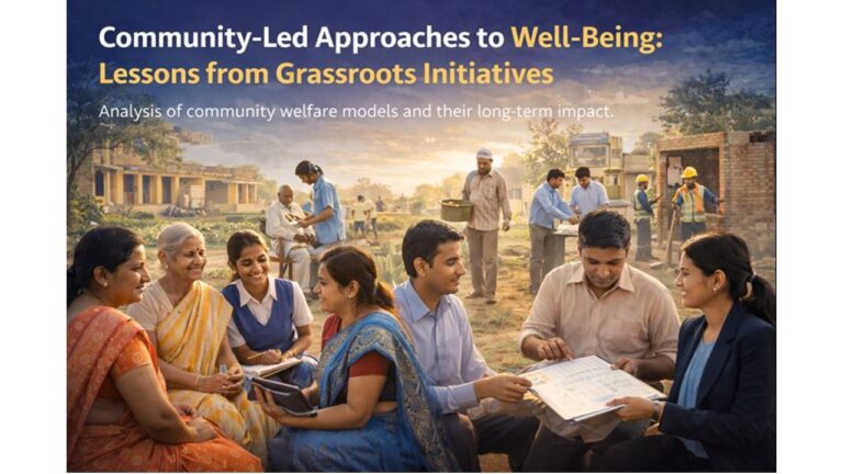 Community-Led Approaches to Well-Being: Lessons from Grassroots Initiatives