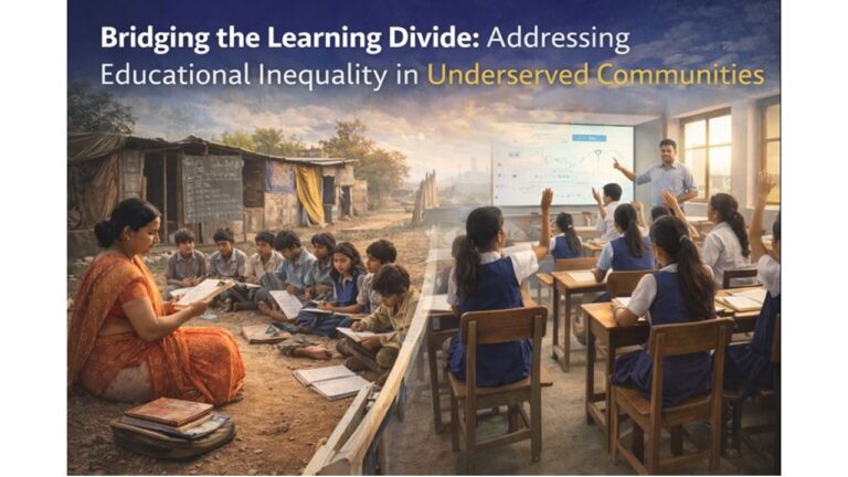 Bridging the Learning Divide: Addressing Educational Inequality in Underserved Communities
